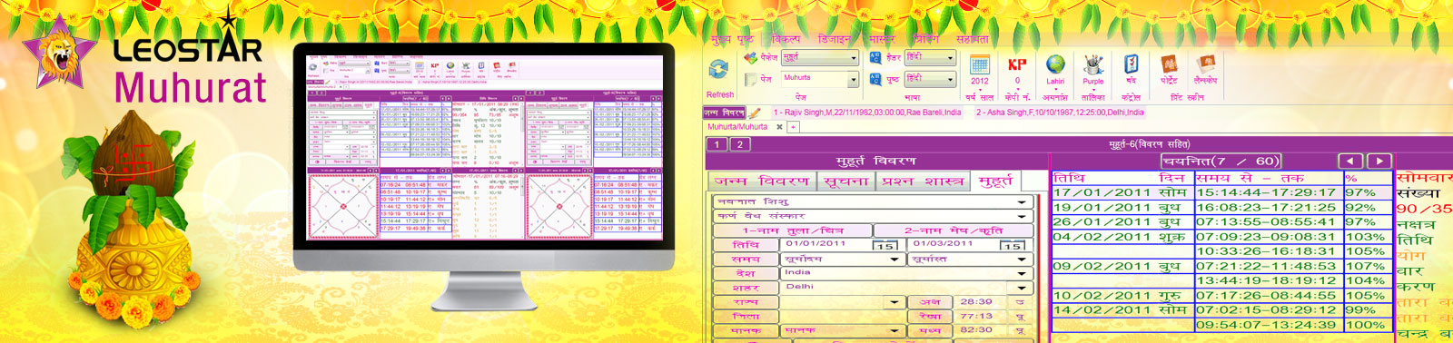 Leostar the best muhurat software